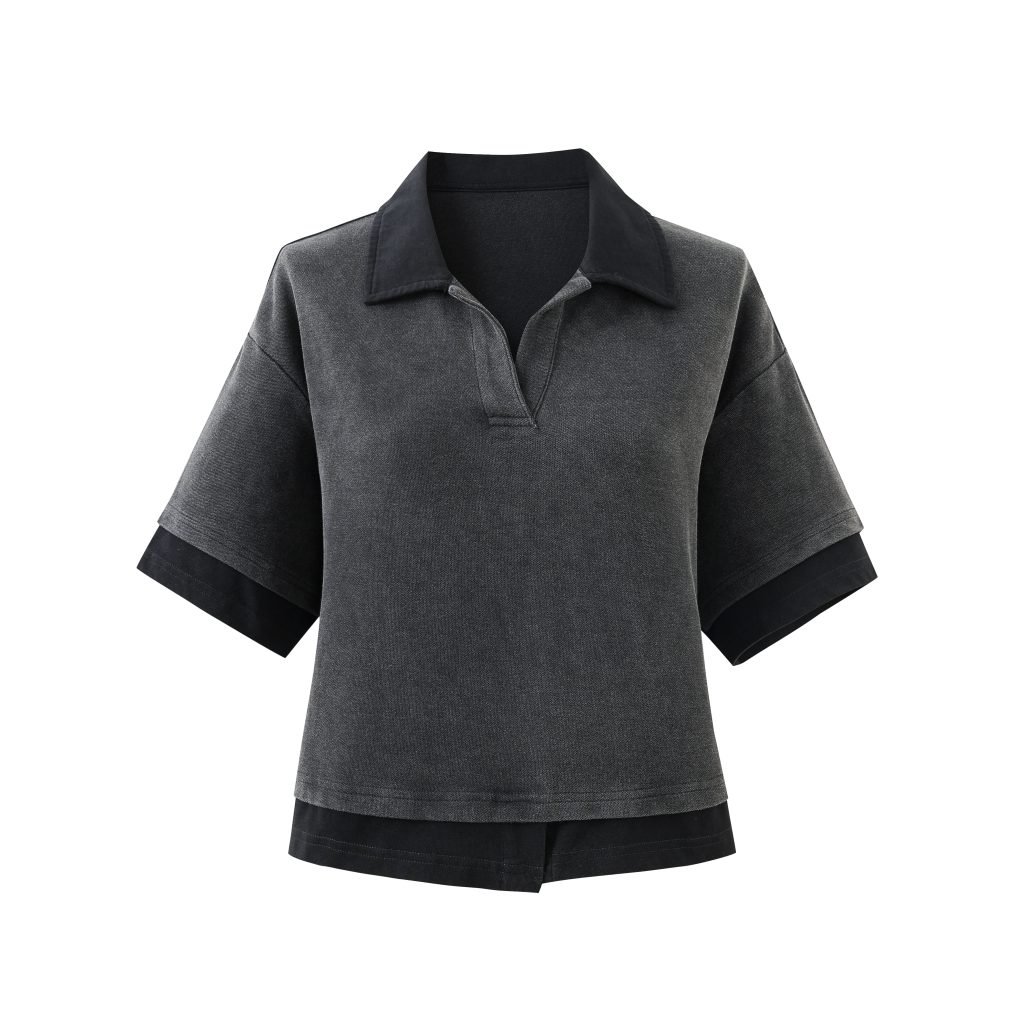 VINTAGE COLLARED PULLOVER