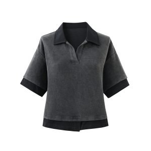 VINTAGE COLLARED PULLOVER