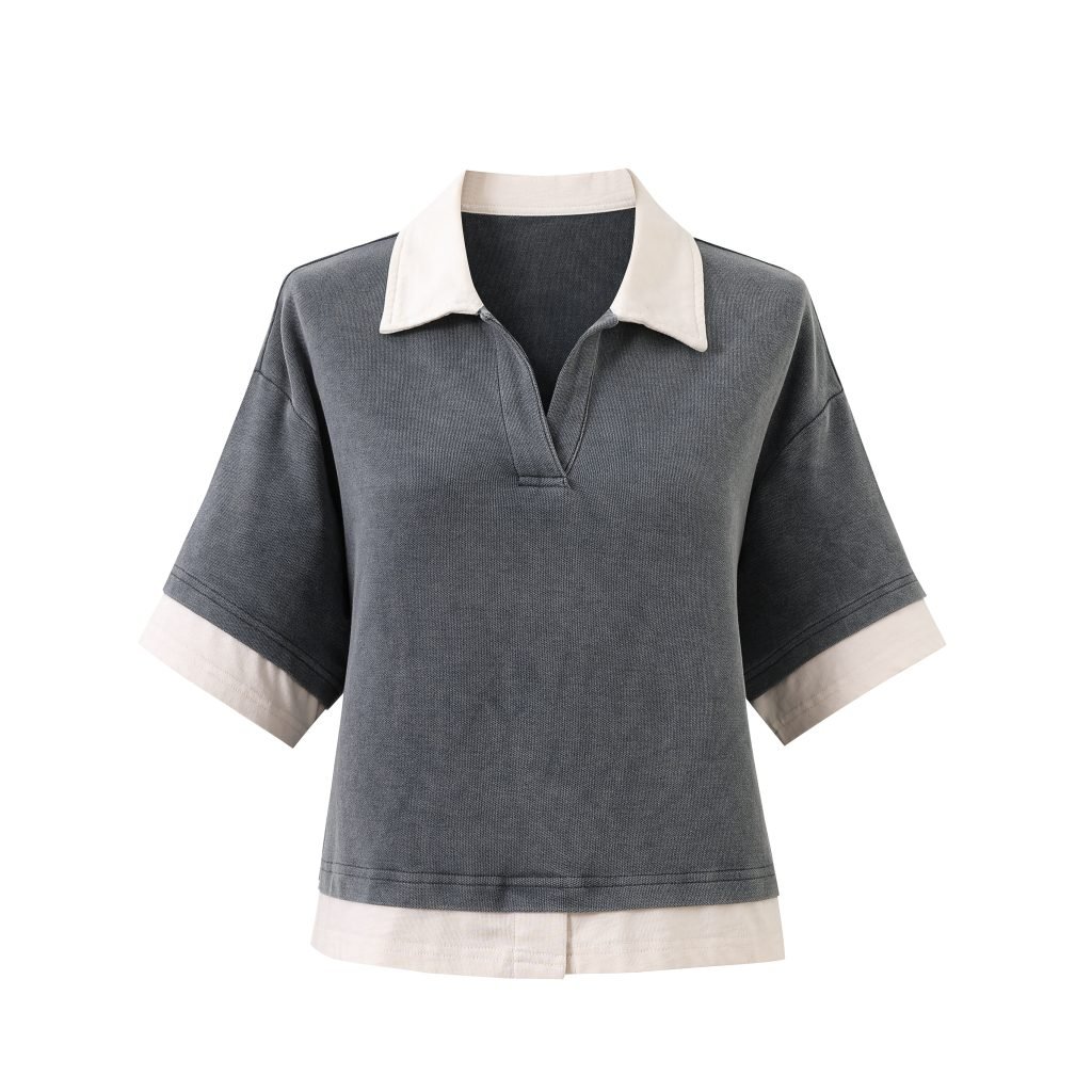 VINTAGE COLLARED PULLOVER 2