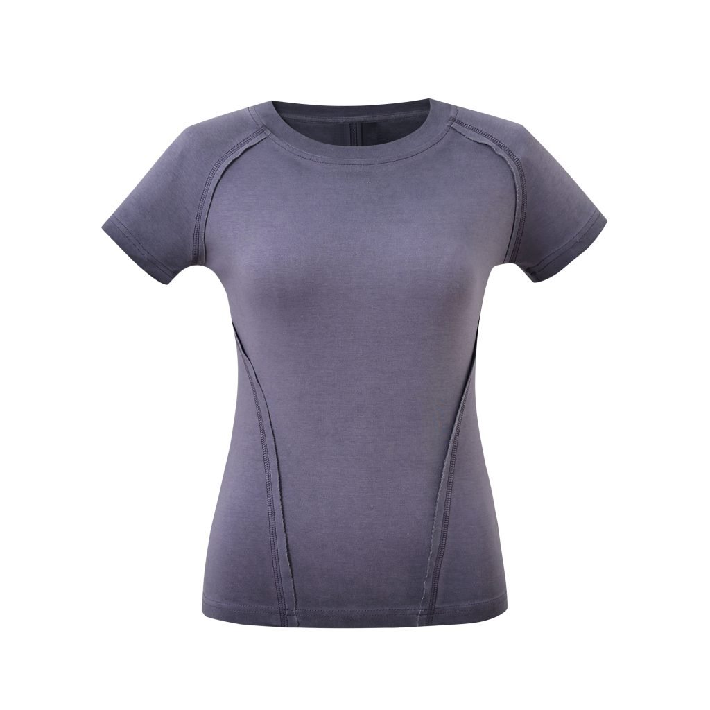 SLIM FIT PURPLE SPORTS T-SHIRT