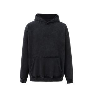 CASUAL BLACK HOODIE