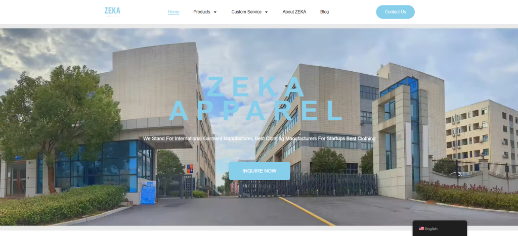 clothing manufacturer